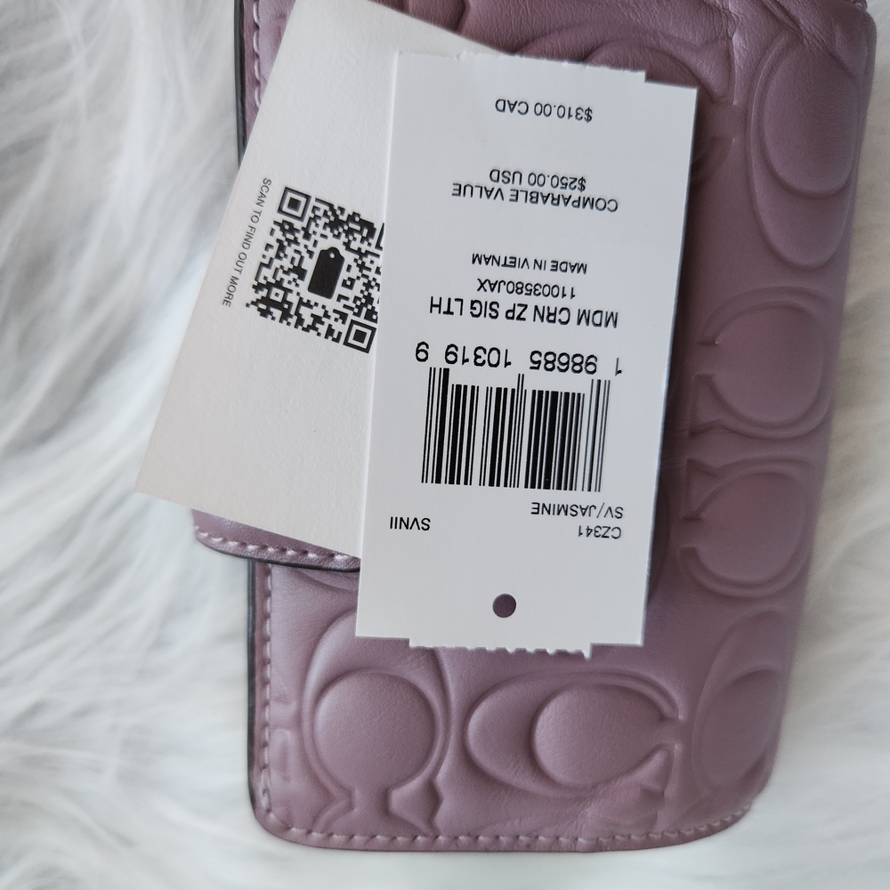 Coach Jasmine Leather Wallet - Picture 5 of 5